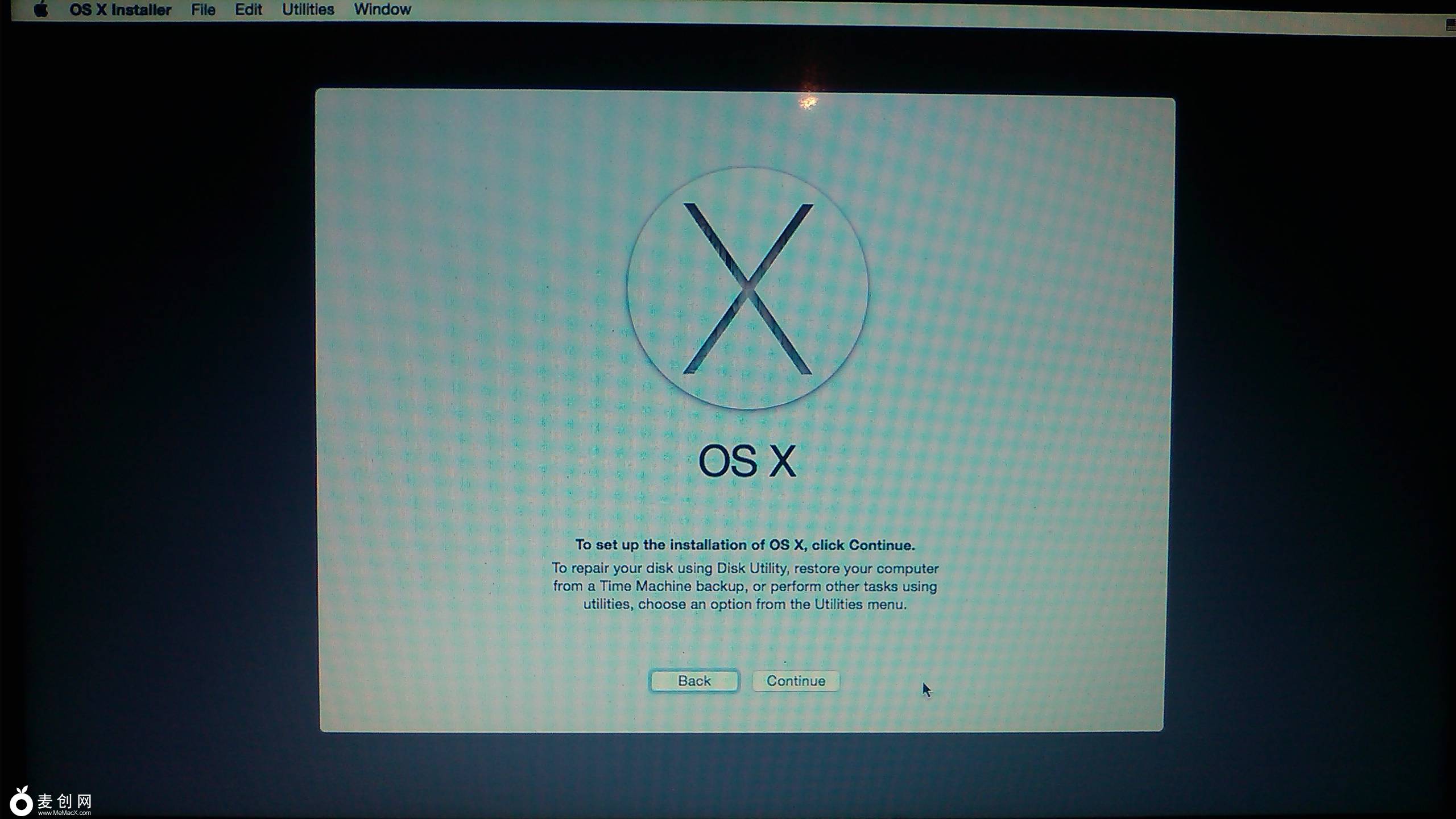 clover成功引导进入安装界面