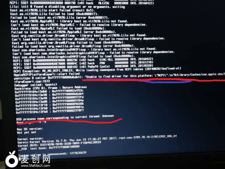 bsd process namecorresponding to current thread:unknown