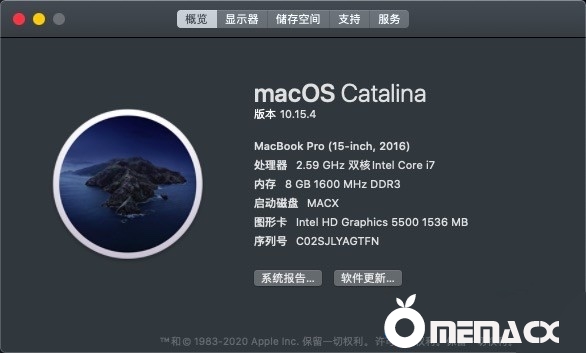 联想Thinkpad X250安装黑苹果macOS Catalina